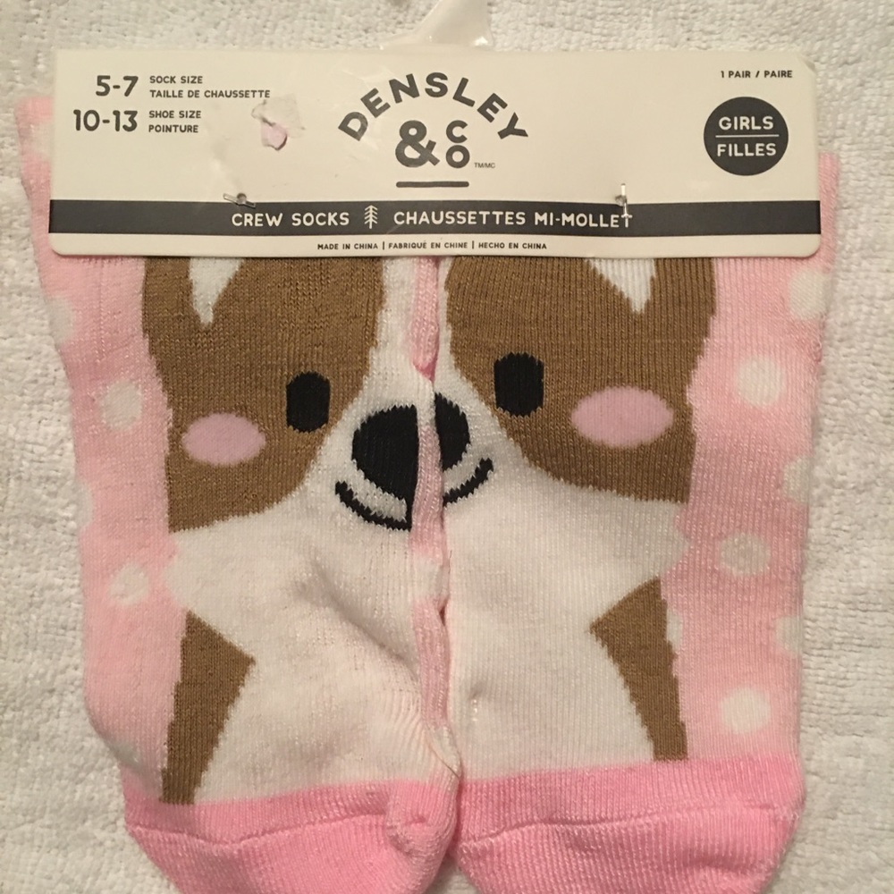 NWT dog Crew Socks 🐶